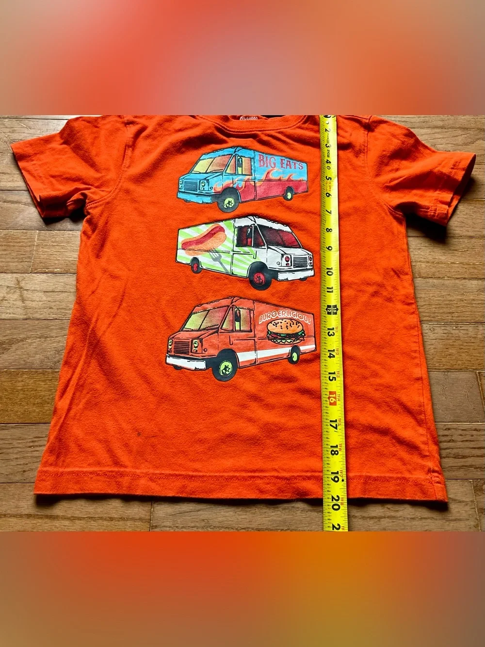 2pc Kid’s Fun Food Tees sz7